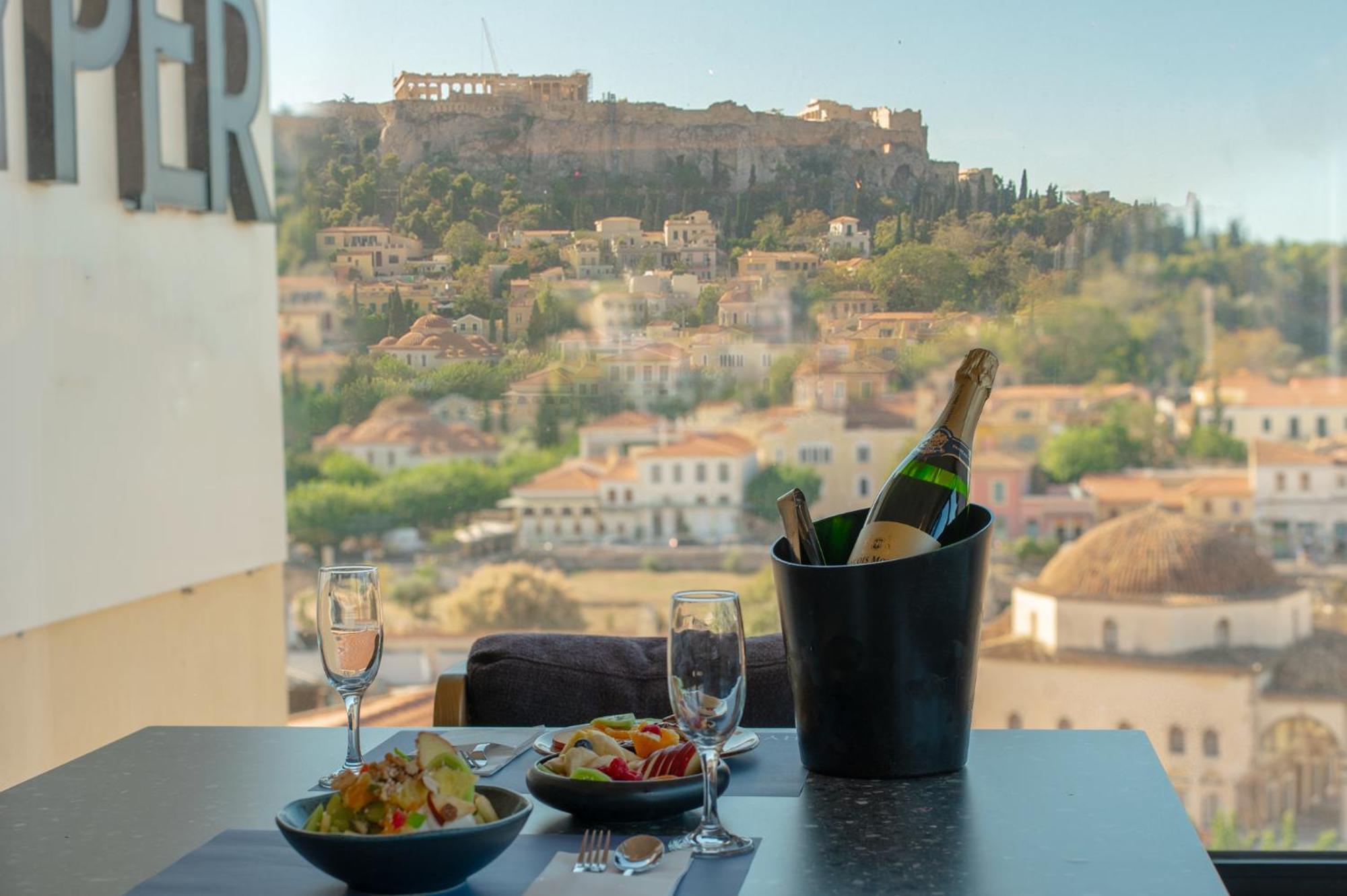 Downtown Suites By Athens Tower Bagian luar foto
